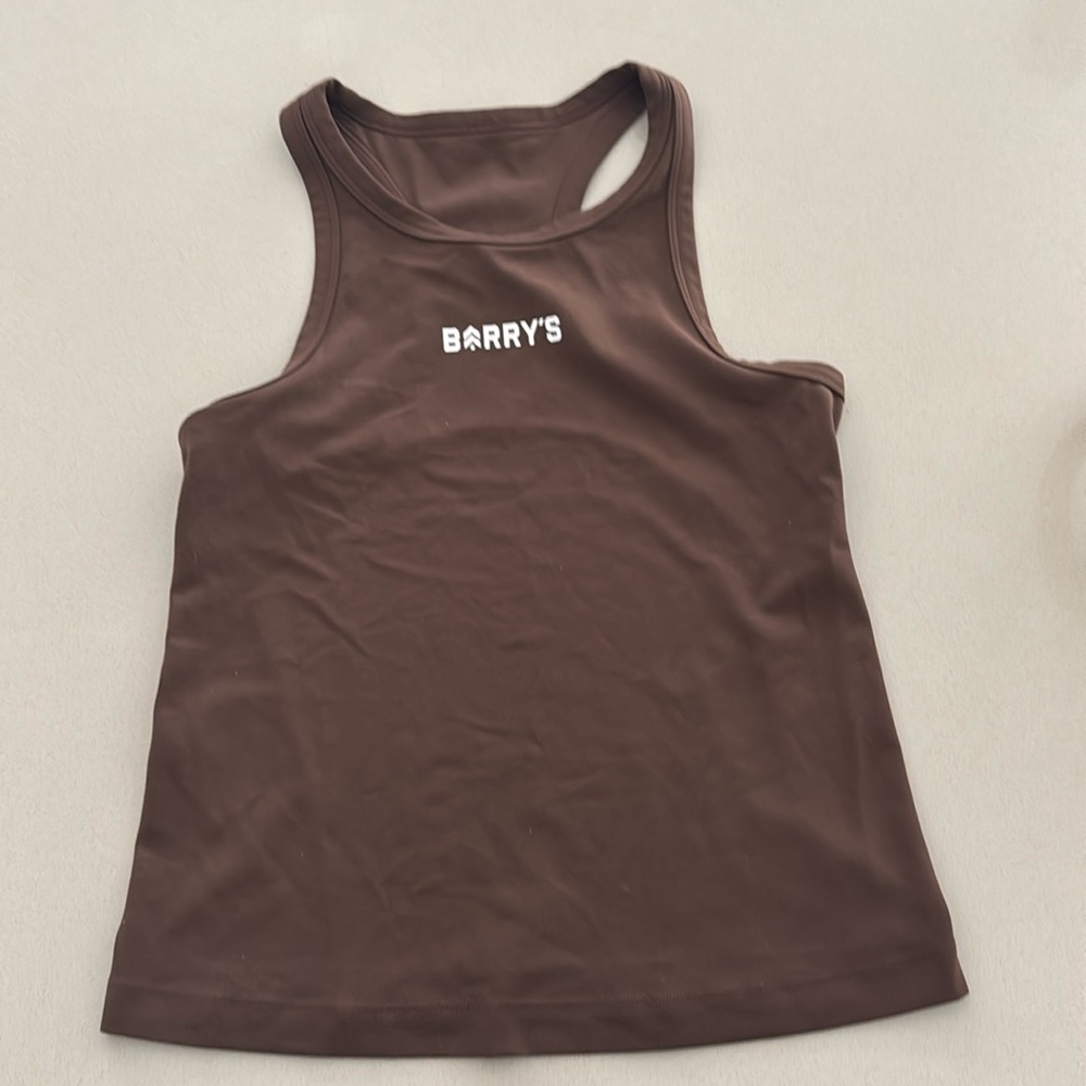 Lululemon x Barry’s align waist length racer back tank size 6